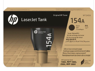 HP 154A Black Original LaserJet Tank Toner Reload Kit