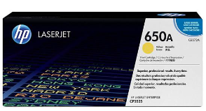 HP 650A C/M/Y Original LaserJet Toner
