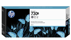 HP 730B Black & Gray 300ml (3ED49A, 3ED50A, 3ED51A)