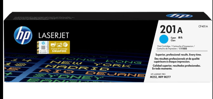 HP 201A C/M/Y Original LaserJet Toner Cartridge
