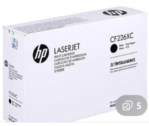 HP 26X Black Original LaserJet Toner Cartridge (High Yield)