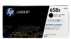 HP 658X High Yield Black Original LaserJet Toner Cartridge