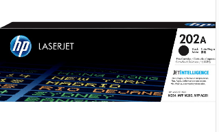 HP 202A Black Original LaserJet Toner Cartridge