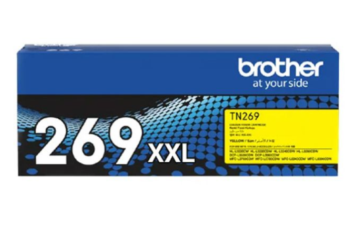 Mực Brother TN269XXLC/M/Y (Mực màu cho máy HL-L3240CDW/HL-L3280CDW/DCP-L3560CDW/MFC-L3760CDW/MFC-L83