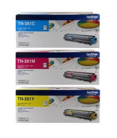 Mực in laser màu Brother TN-261C/M/Y