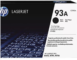 HP 93A Black Original LaserJet Toner Cartridge