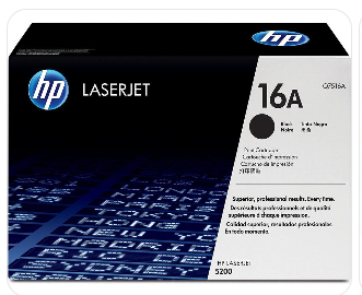 HP 16A Black Original LaserJet Toner Cartridge