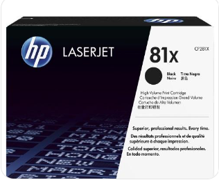 HP 81X High Yield Black Original LaserJet Toner Cartridge