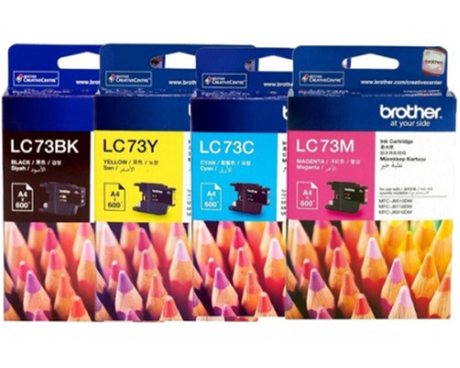 Mực in phun Brother LC-73C/M/Y